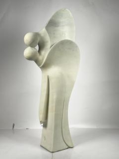 Angel Kiss Life Size Granite Sculpture - 3149196