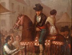 Angel Maria Cortellini Ofreciendo una copa - 4410655