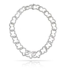 Angela Cummings ANGELA CUMMINGS PLATINUM DIAMOND CHOKER AND DIAMOND BRACELET JEWELRY SET - 1743645