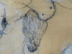 Angelina Nasso Modern Framed Abstract Large Oil on Canvas USA 1998 - 4403801