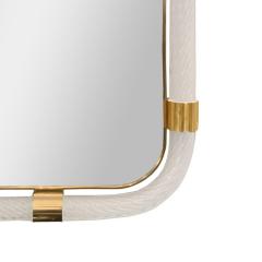 Angelo Barovier Barovier Inspired Twisted Murano Glass Brass Mirror - 4206886