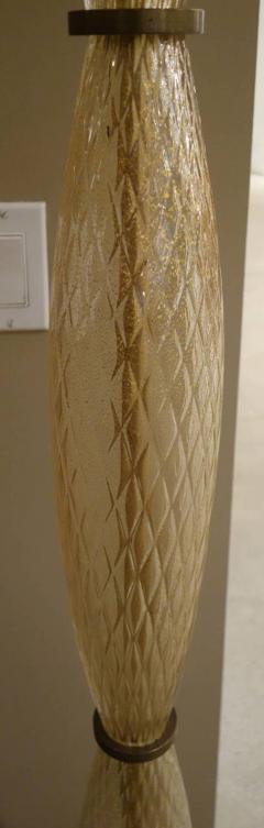 Angelo Barovier Italian Mid Century Murano Glass Floor Lamp by Barovier - 769169