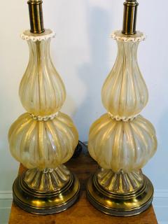 Angelo Barovier Pair of Amazing Barovier Murano Lamps - 956057