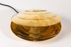 Angelo Brotto 1960s Brass Clamshell Table Lamp by Angelo Brotto - 671912