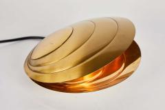 Angelo Brotto 1960s Brass Clamshell Table Lamp by Angelo Brotto - 1565515