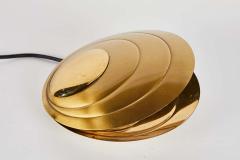 Angelo Brotto 1960s Brass Clamshell Table Lamp by Angelo Brotto - 1565518