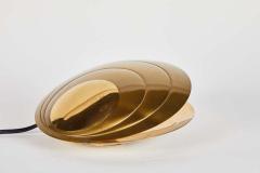 Angelo Brotto 1960s Brass Clamshell Table Lamp by Angelo Brotto - 1565523
