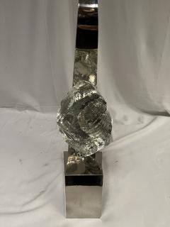 Angelo Brotto 1970s Sculptural lamp attributed to Anglo Brotto - 3985380