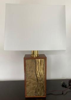 Angelo Brotto Angelo Brotto Esperia Italian 1970s Bronze Table Lamp - 2208175