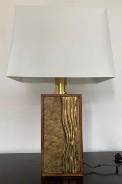 Angelo Brotto Angelo Brotto Esperia Italian 1970s Bronze Table Lamp - 2208183