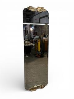 Angelo Brotto Angelo Brotto Gilt Metal Wall Mirror 1970s - 4486617