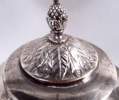 Angelo Giannotti Antique Italian Grand Tour Silver Oil Lamp by Angelo Giannotti C 1830 - 4385982