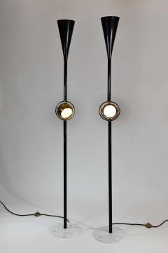 Angelo Lelii Lelli Rare Pair of Polifemo floor lamps - 1147457