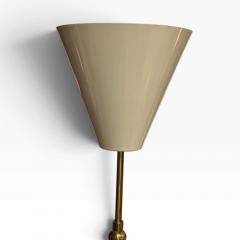 Angelo Lelii Triennale Floor Lamp by Arredoluce w Marble Base Italy 1950 - 4789437