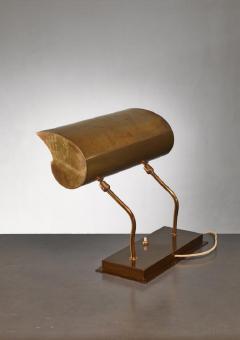 Angelo Lelli Angelo Lelli brassdesk lamp for Arredoluce Italy - 760516
