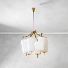 Angelo Lelli Lelii Angelo Lelii Chandelier mod 12758 for Arredoluce 50s - 3112151