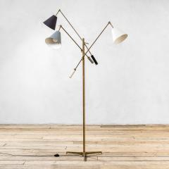 Angelo Lelli Lelii Angelo Lelii Floor Lamp mod 12128 Triennale for Arredoluce 50s - 3051445