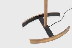 Angelo Lelli Lelii Angelo Lelii Opaline Glass floor Lamp Italy 1950 - 4268114
