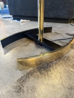Angelo Lelli Lelii Angelo Lelii Opaline Glass floor Lamp Italy 1950 - 4268120