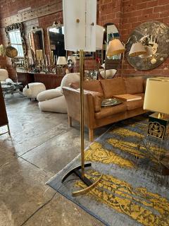 Angelo Lelli Lelii Angelo Lelii Opaline Glass floor Lamp Italy 1950 - 4749433