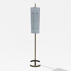 Angelo Lelli Lelii Angelo Lelii Opaline Glass floor Lamp Italy 1950 - 4751003