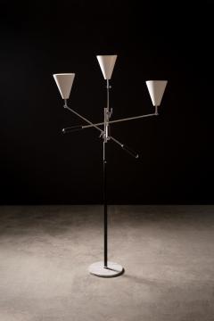 Angelo Lelli Lelii Angelo Lelii Triennale Floor Lamp for Arredoluce 1960s - 3133855