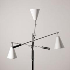 Angelo Lelli Lelii Angelo Lelii Triennale Floor Lamp for Arredoluce 1960s - 3133868