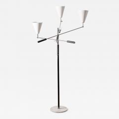 Angelo Lelli Lelii Angelo Lelii Triennale Floor Lamp for Arredoluce 1960s - 3134961