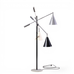 Angelo Lelli Lelii Angelo Lelli for Arredoluce Triennial Mid Century Italian Floor Lamp - 4703970