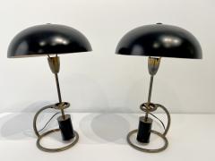 Angelo Lelli Lelii Counterweight Scrittoio Brass Table Lamp by Angelo Lelli for Arredoluce - 4107193