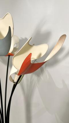 Angelo Lelli Lelii Eight arms floor lamp in the style of Angelo Lelli Italy circa 1950 - 4384146