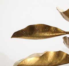 Angelo Lelli Lelii Hammered Brass Chandelier by Angelo Lelii for Arredoluce - 4524767