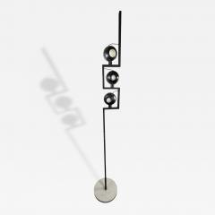 Angelo Lelli Lelii ITALIAN MODERNIST MAGNETIC ADJUSTABLE CHROME BALL FLOOR LAMP BY ANGELO LELLI - 4526307