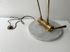 Angelo Lelli Lelii Mid Century Floor Lamp Brass Metal by Angelo Lelii for Arredoluce Italy 1950s - 3015456