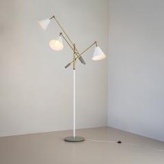 Angelo Lelli Lelii Model 12128s Triennale Floor Lamp by Angelo Lelli for Arredoluce circa 1951 - 4548230