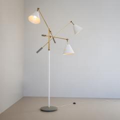 Angelo Lelli Lelii Model 12128s Triennale Floor Lamp by Angelo Lelli for Arredoluce circa 1951 - 4548233