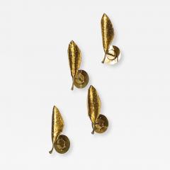 Angelo Lelli Lelii Pair of Leaf Wall Lights by Angelo Lelii for Arredoluce - 4720351
