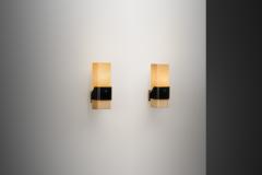 Angelo Lelli Lelii Pair of Model 12670 Wall Lamps by Angelo Lelii for Arredoluce Italy 1950s - 4556512