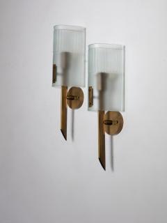 Angelo Lelli Lelii Pair of Wall Lamps by Angelo Lelii for Arredoluce - 4727005