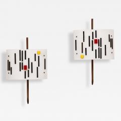 Angelo Lelli Lelii Pair of Wall Lights by Angelo Lelii for Arredoluce - 4601172