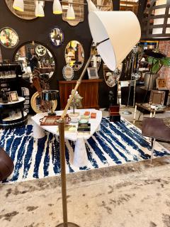 Angelo Lelli Lelii Patented Adjustable Brass Floor Lamp by Angelo Lelli for Arredoluce - 4319942