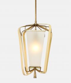 Angelo Lelli Lelii Rare Lantern Pendant Light by Angelo Lelii - 4133895