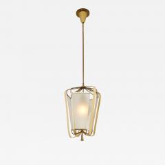 Angelo Lelli Lelii Rare Lantern Pendant Light by Angelo Lelii - 4134303