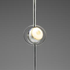 Angelo Lelli Lelii Rare Polifemo floor lamp in chromed version  - 2290533