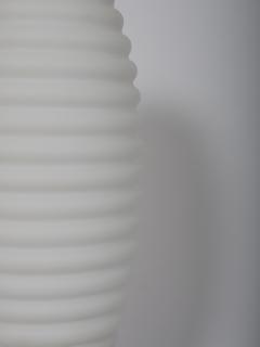 Angelo Lelli Lelii Table light brass marble and opaline glass Italy c1950 Att Angelo Lelii - 4444426