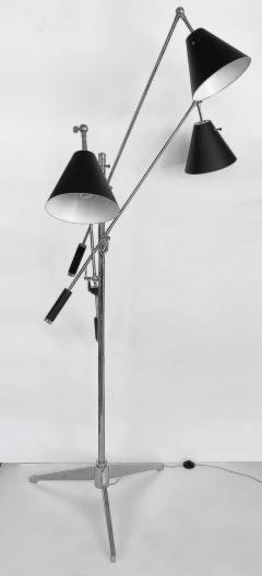 Angelo Lelli Lelii Triennale Floor Lamp by Angelo Lelli for Arredoluce Italy - 3513540