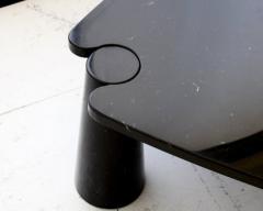 Angelo Mangiarotti ANGELO MANGIAROTTI BLACK MARQUINA MARBLE EROS TRIANGULAR COFFEE TABLE - 3293793