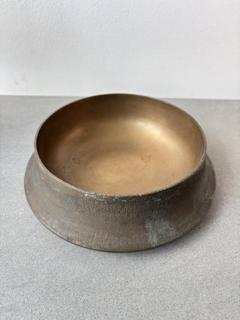 Angelo Mangiarotti ANGELO MANGIAROTTI BRONZE BOWL BATTAGLIA BERNINI FOUNDRY - 4085021