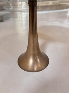 Angelo Mangiarotti ANGELO MANGIAROTTI ITALIAN DESIGNER ARCHITECT BRONZE DINING TABLE BERNINI BASE - 4625090