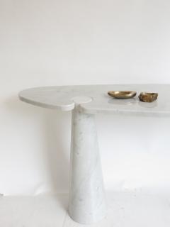 Angelo Mangiarotti ANGELO MANGIAROTTI WHITE CARRARA MARBLE EROS SERIES CONSOLE FOR SKIPPER - 1061158